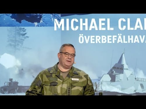 Leverans, ledarskap och långsiktig militär styrka. Michael Claesson, överbefälhavare Försvarsmakten