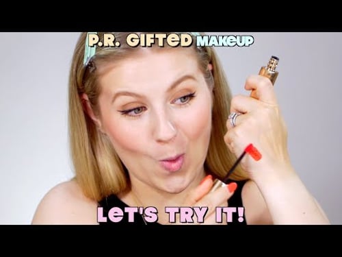 PR Gifted Makeup... Let's Try It!