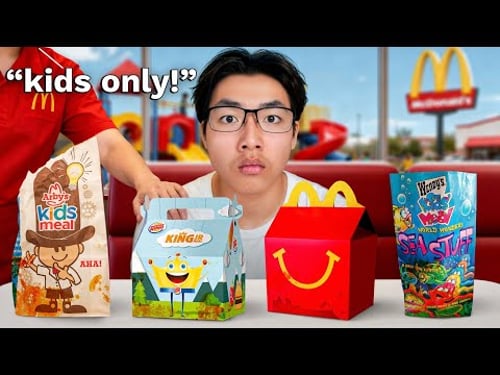I Tried Every Kids Menu