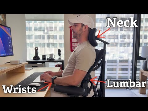 This premium office chair actually CORRECTS my posture! LiberNovo Omni chair review!