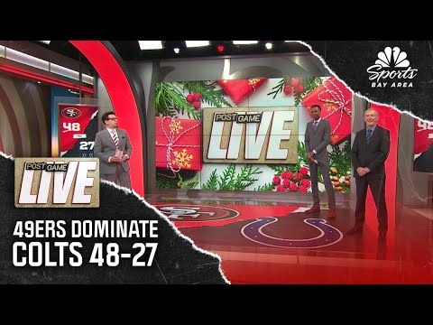 49ers QB Brock Purdy powers team with five TDs in dominant Week 16 win vs. Colts | NBC Sports BA