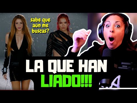 REACCIONANDO A SHAKIRA & KAROL G | TQG | Vocal coach REACTION & ANALYSIS