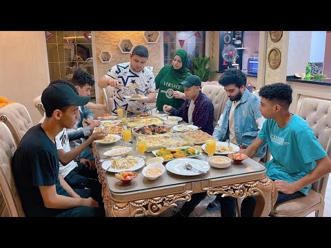 عزومة أصحاب ،🧒ابني اقسم بالله اجمل عزومه عملتها بقلبي من غير تعب