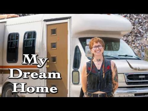 What a $6K Shuttle Bus Looks Like as a Tiny Home