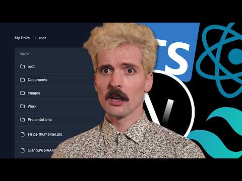My Biggest Tutorial Ever (Build A FULL Google Drive Clone with React, Next, TypeScript and more)
