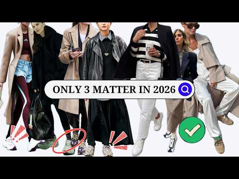 Sneaker Trends 2026: The Only 3 That Actually Work (40+)