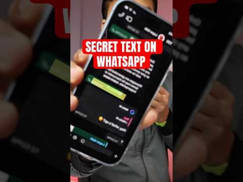Most useful WhatsApp trick 🔥