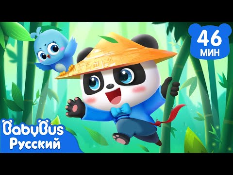 🐼Герой бамбукового леса | Панда КиКи и его друзья | Популярный сборник мультиков для детей | BabyBus