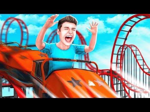 FAHRE NIEMALS die VERBOTENE ACHTERBAHN in Roblox!