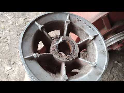 I am preparing the chopper for installation on the Niva SK 5. Peas.