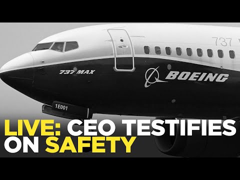 Watch live: Boeing CEO testifies before Senate on ‘broken’ safety culture