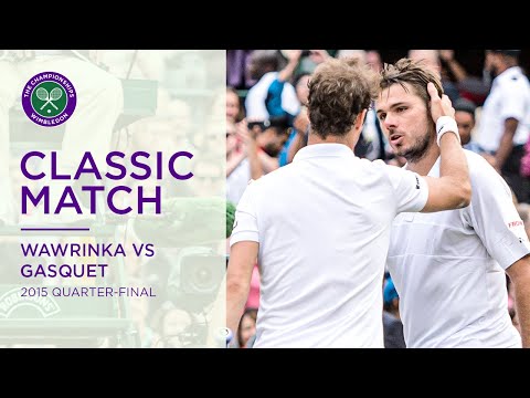 Stan Wawrinka vs Richard Gasquet | 2015 Quarter-final Replayed