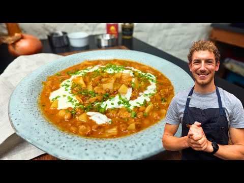 Cabbage and Potato Make the Best Soup! Perfect for Winter! Vegan and Vegetarian Recipe