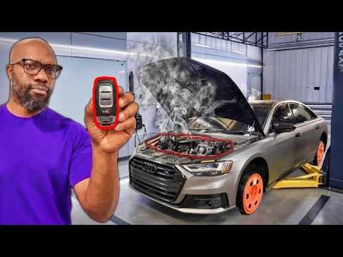 Dealer Said This $160,000 Hybrid Twin-Turbo Audi S8 Needed a New Engine… I Bought It for $9,500