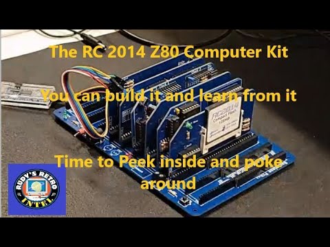 RC2014 Z80 based computer kit that you build today!