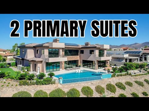 One of the Most Remarkable Homes in Henderson: 8,166 SF, 2 Primary Suites, Guard-Gated Terracina