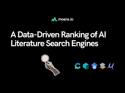 A Data-Driven Ranking of AI Literature Search Engines | Friday Labs