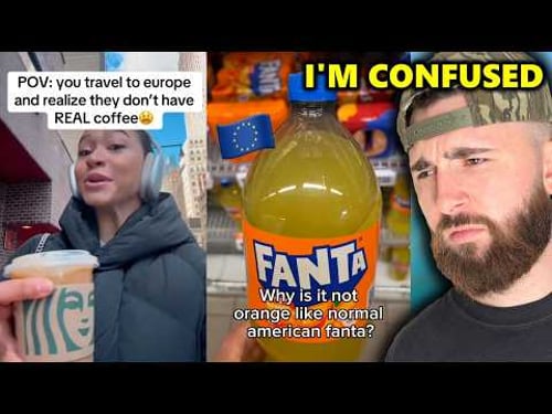 European Things That Confuse Americans... *send help*