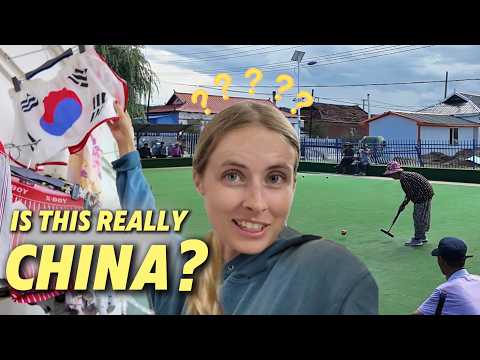 RAW, UNFILTERED LIFE on the Chinese frontier! Is this CHINA or KOREA?? 🇨🇳🇰🇵