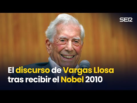El discurso COMPLETO de Mario VARGAS LLOSA tras recibir el Premio NOBEL de Literatura