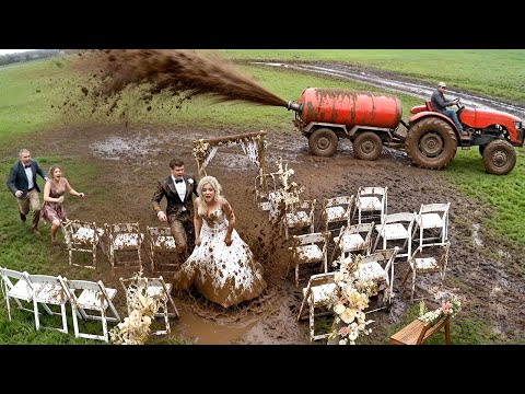 Funny Wedding Fails Caught on Camera