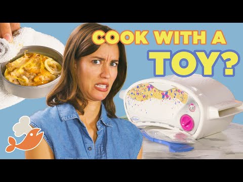 Can This Chef Make A 3-Course Meal With An Easy Bake Oven? • Tasty