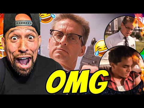 Falling Down - I'm Not Giving You My Briefcase! What the EFF IS THIS,, OMG....