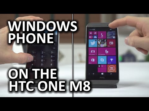 HTC One M8 with Windows Phone 8.1