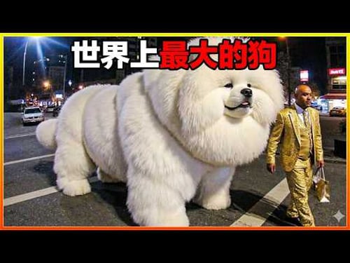 這只狗高3米,重達500多斤,比三個壯漢還要猛,簡直像個怪物!15種世界上最大的狗。