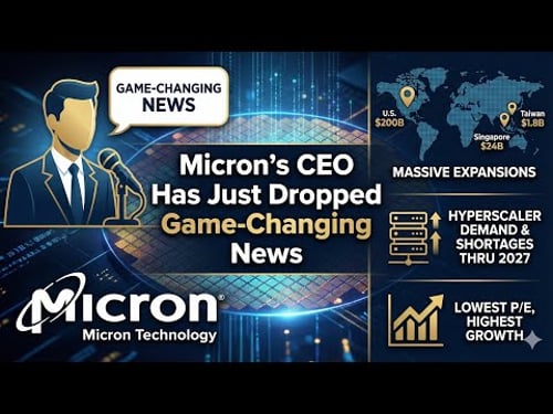 MU stock, Micron's CEO Has Just Dropped Game-Changing News