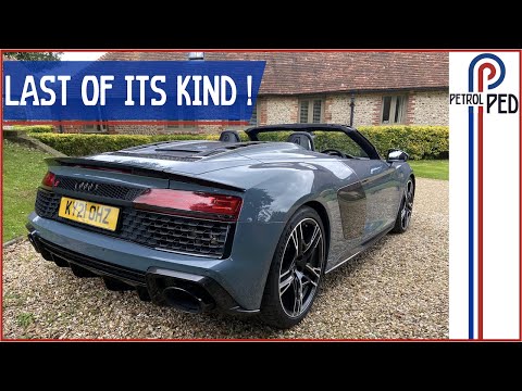 EVs will never make me feel like this car does ! - Audi R8 V10 Spyder