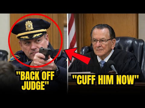 Police Chief Points Gun at Judge Caprio — Gets ARRESTED in 45 Seconds