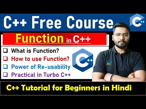 Function in C++ with Example | C++ Tutorial for Beginners | #cpp