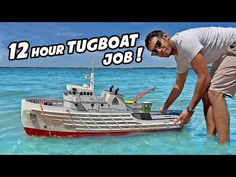 Long Distance RC TUGBOAT voyage!