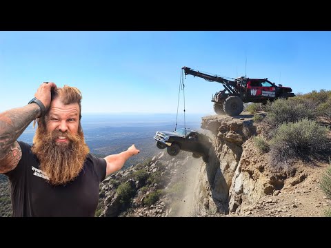 Off-road Rescue Gone Wrong… Now I’m Stranded On A Cliff Overnight