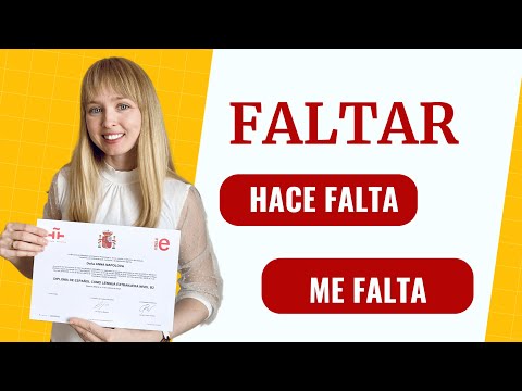 Испанский Глагол FALTAR. Устойчивые Выражения с Глаголом Faltar в испанском