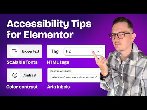 7 Simple Accessibility Tips for any Elementor websites