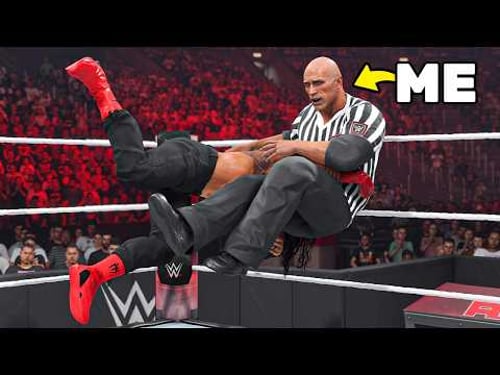 I Refereed The *NEW* WWE Raw Netflix Premiere!