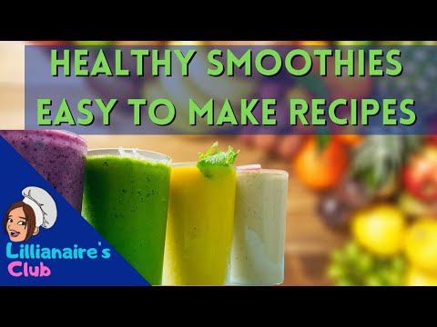 how to make healthy smoothies at home to lose weight. #smoothies, #healthysmoothies