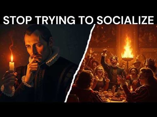 If You Are Alone, Watch This – Machiavelli
