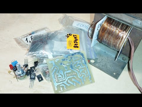 Зарядное из хлама 2 серия . Делаем плату и подбираем детали.