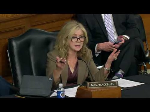 Blackburn to HHS Official: You Don't Give A Ripping Flip About Where The 85,000 Missing Children Are