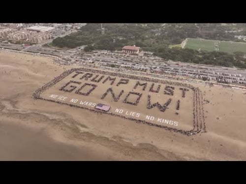 8 Million people gather nationwide for 'No Kings' protest