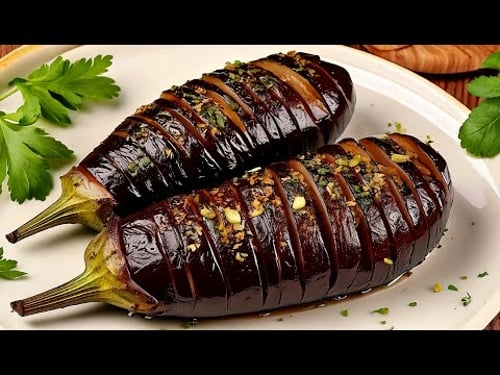 Mit diesem leckeren Rezept werden sogar Kinder Auberginen lieben! Ein einfaches, gesundes Rezept!