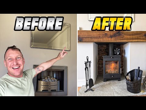 They Told Me I Couldn’t Do It!! Log Burner Instal with Full Price Breakdown