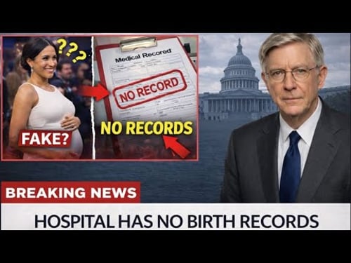 JUST NOW:Hospital Records PROVE Meghan Never Gave Birth - Surrogacy Fraud Exposed