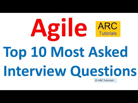 Agile Top 10 Interview Questions Answers | Agile methodology tutorial for beginners