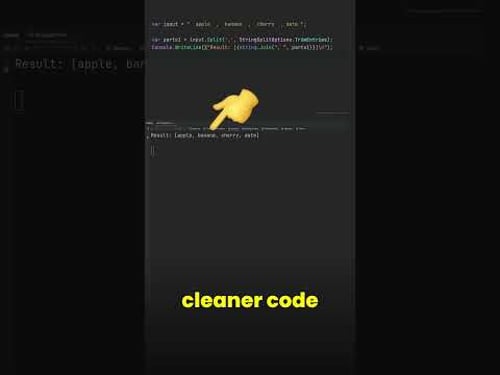 Split correctly in .NET