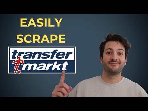 How to Scrape TransferMarkt.com for Football Data in Python