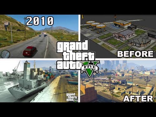 How Was GTA V Map Created?